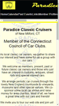 Mobile Screenshot of paradiceclassiccruisers.org